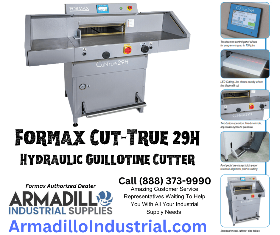 Formax Formax Cut-True 29H Hydraulic Guillotine Cutter Cut-True 29H