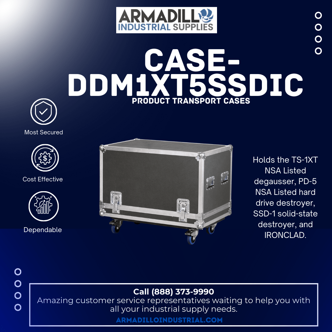 Garner Products CASE-DDM1XT5SSDIC Product Transport Cases CASE-DDM1XT5SSDIC
