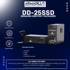 Garner Products Enhanced DD-25SSD Degauss & Destroy Package DD-25SSD