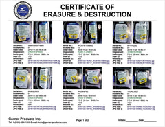 Garner Products IC-TS1XT Erasure and Destruction Verification System IC-TS1XT