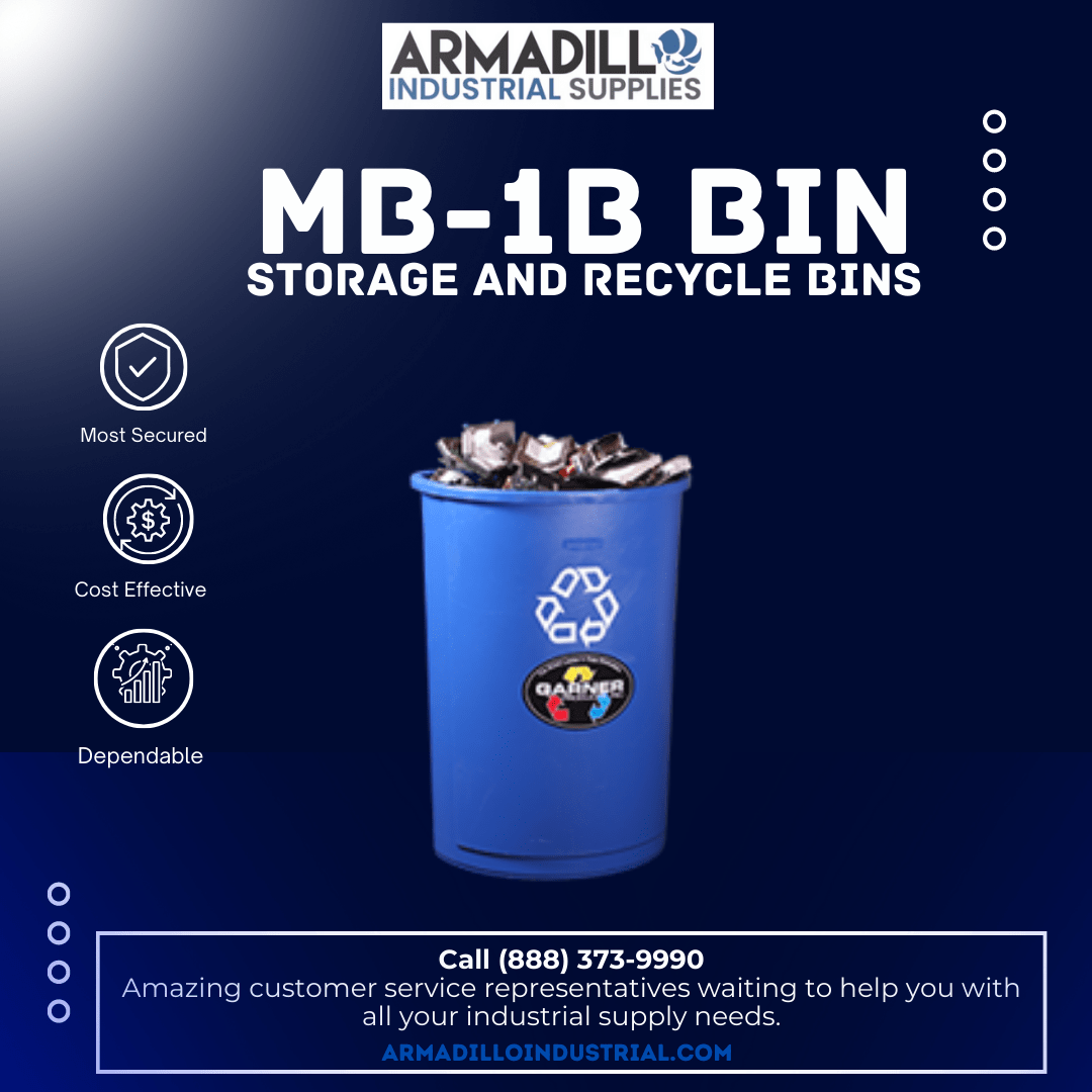 MB-1B Bin Storage and Recycle Bins – Armadillo Industrial