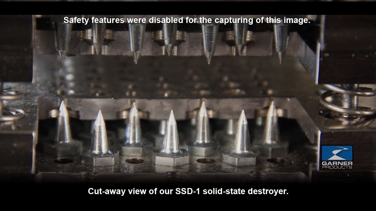 Garner Products Modern SSD-1 Solid-State Media Destroyer