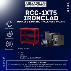 Garner Products RCC-1XT5 IRONCLAD Data Eliminator Cart Packages RCC-1XT5 IRONCLAD