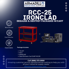 Garner Products RCC-25 IRONCLAD Data Eliminator Cart Package RCC-25 IRONCLAD