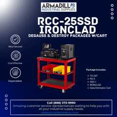 Garner Products RCC-25SSD IRONCLAD Data Eliminator Cart Package RCC-25SSD IRONCLAD