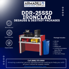 Garner Products Real DDR-25SSD IRONCLAD Degauss & Destroy DDR-25SSD IRONCLAD