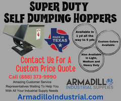 Hippo Hopper Super Duty Self Dumping Hopper 1 1/2 yd - 8,000 lb capacity HH24SD HH24SD