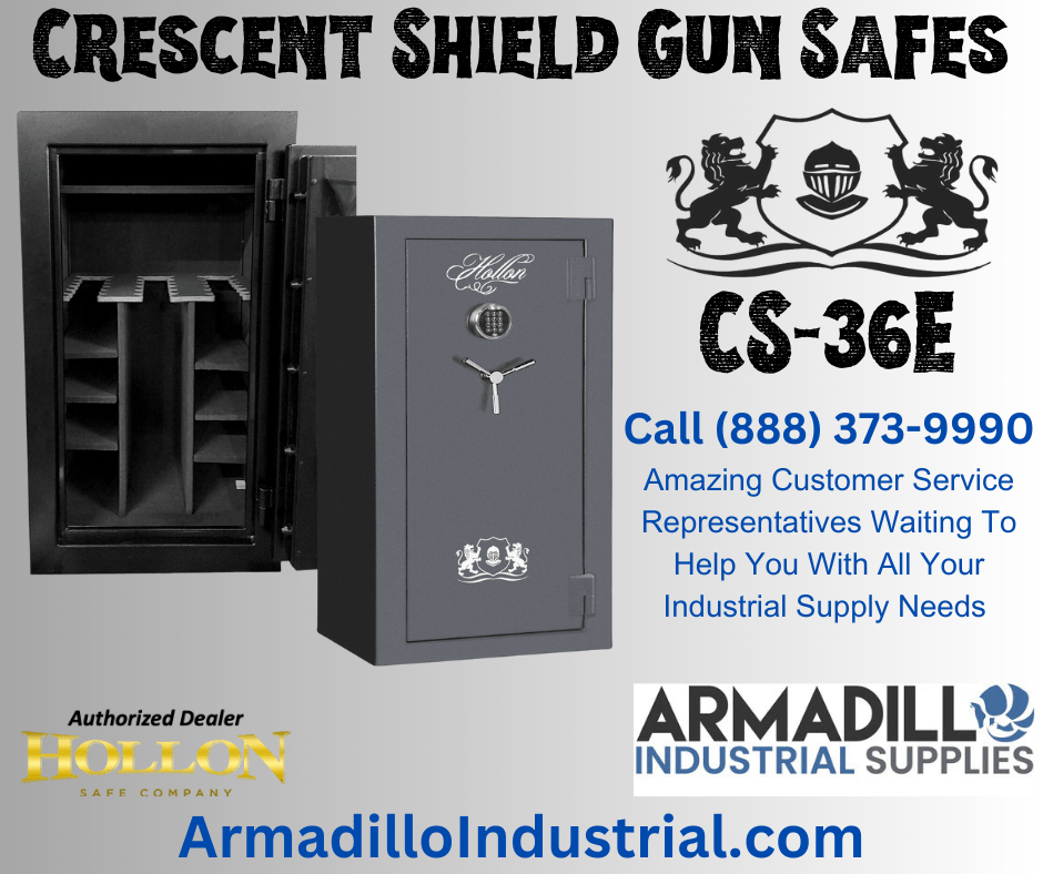 Hollon Safes Hollon CS-36E Crescent Shield Series Gun Safe