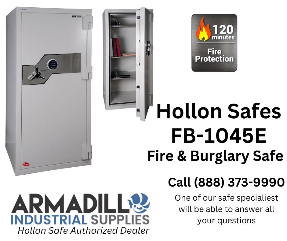 Hollon Safes Hollon FB-1505E Fireproof Burglary Safe