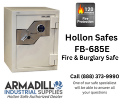 Hollon Safes Hollon FB-685C Fireproof Burglary Safe