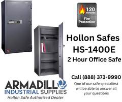 Hollon Safes Hollon HS-1600E - 2 Hour Office Safe