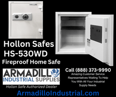 Hollon Safes Hollon HS-530WD 2 Hour Office Safe with Dial Combination Lock HS-530WD