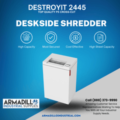 MBM DESTROYIT 2445 Top-quality Cross-Cut Deskside Shredders DSH0065-2445 cross-cut