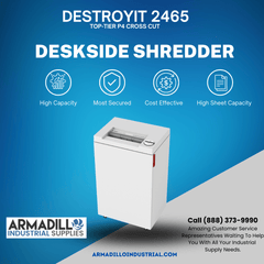 MBM DESTROYIT MBM 2465 Top-tier Cross-Cut Deskside Paper Shredders DSH0070-2465 cross-cut