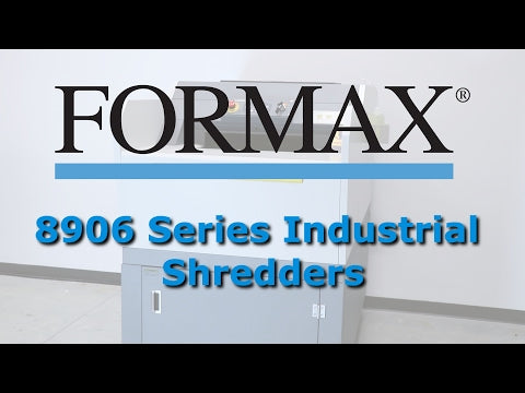 Formax FD 8906B Industrial Shredder and Baler