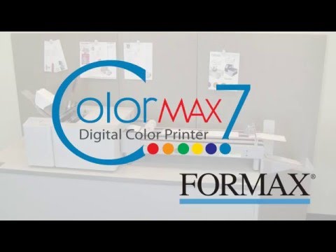 Formax ColorMax7 Digital Color Printer