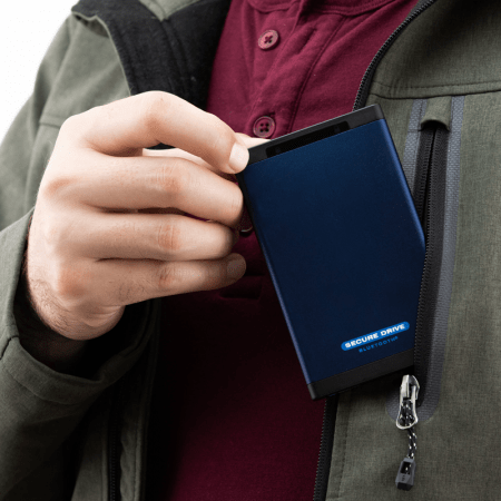 SecureDrive® BT - Encrypted External Drive – Armadillo Industrial