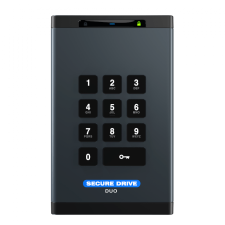 SecureDrive® DUO Hardware-Encrypted External Drive – Armadillo Industrial