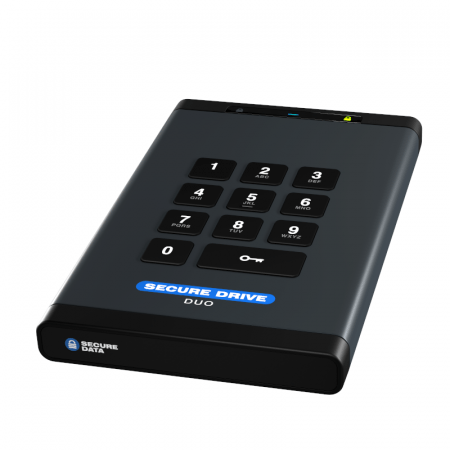 SecureDrive® DUO Hardware-Encrypted External Drive – Armadillo Industrial