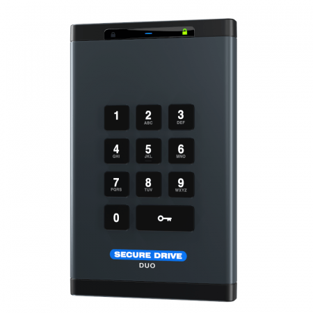 SecureDrive® DUO Hardware-Encrypted External Drive – Armadillo Industrial