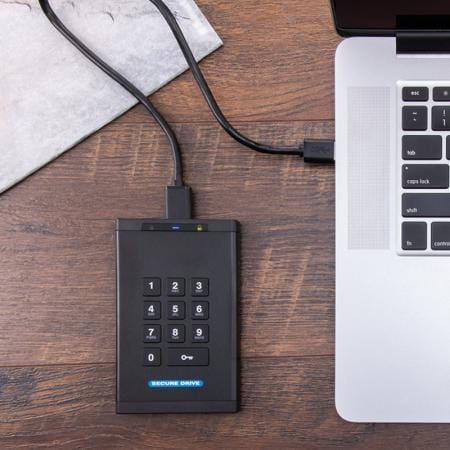 SecureDrive® KP - Encrypted External Drive with Keypad – Armadillo ...
