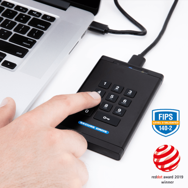 SecureDrive® KP - Encrypted External Drive with Keypad – Armadillo ...