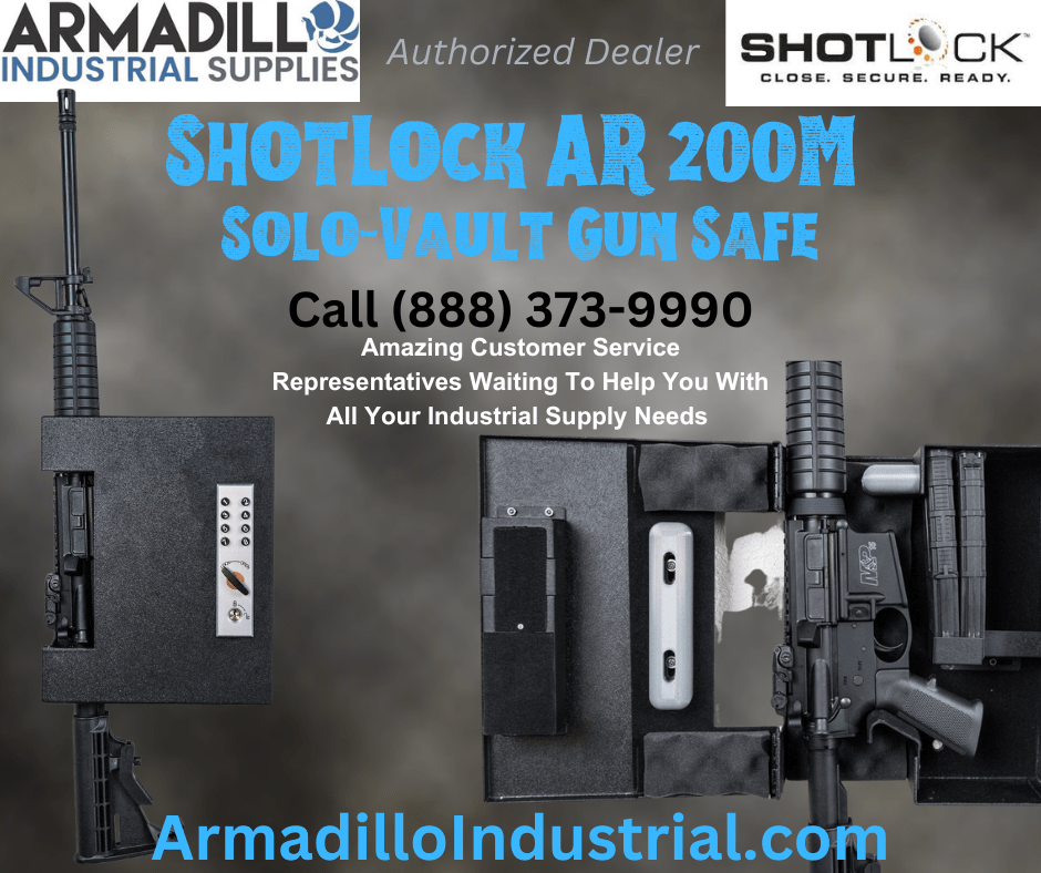 ShotLock ShotLock AR 200M Solo-Vault Gun Safe S-ARSV200M