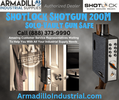 ShotLock ShotLock Shotgun 200M Solo-Vault Gun Safe S-SSV200M